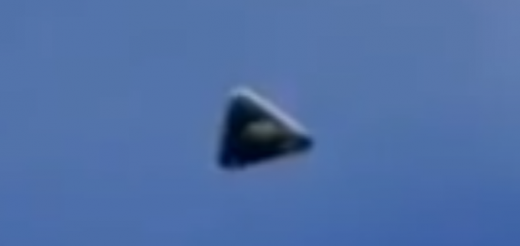 UFO zachycené kamerou.